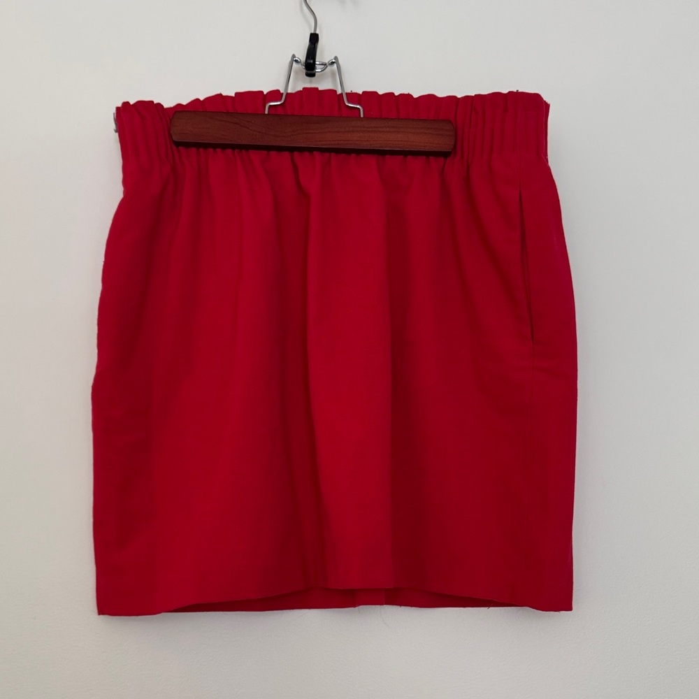 J. Crew Mercantile Scarlet Skirt
